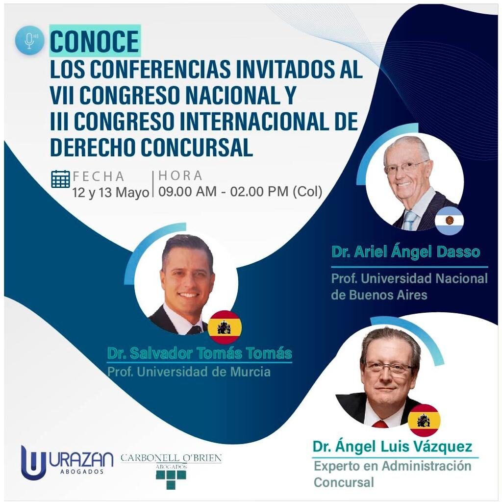 III Congreso Internacional de Derecho Concursal (12-13 mayo 2022)